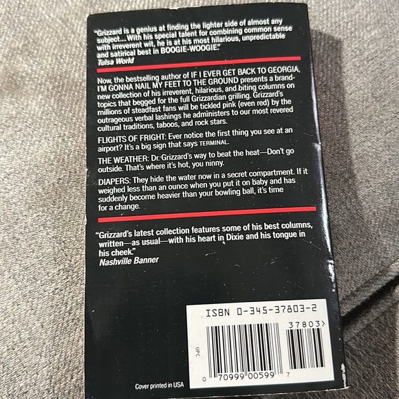 VTG Lewis Grizzard Book - Picture 2 of 2